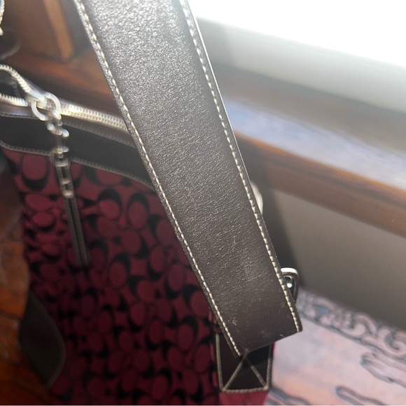 Coach Vintage Canvas HoBo Shoulder Bag ❤️ - Picture 12 of 17